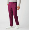 Landau Forward Men's Cargo Scrub Pants Wine