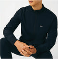 Landau Forward Men's 3-Pocket Scrub Jacket Black