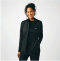 Landau Forward Women's 5-Pocket Scrub Jacket Black