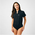 Landau Forward Women's 1-Pocket Scrub Bodysuit Black