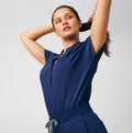 Landau Forward Women's 1-Pocket Scrub Bodysuit Navy