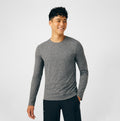 Landau Forward Men's Long-Sleeve Tee Heather Gray