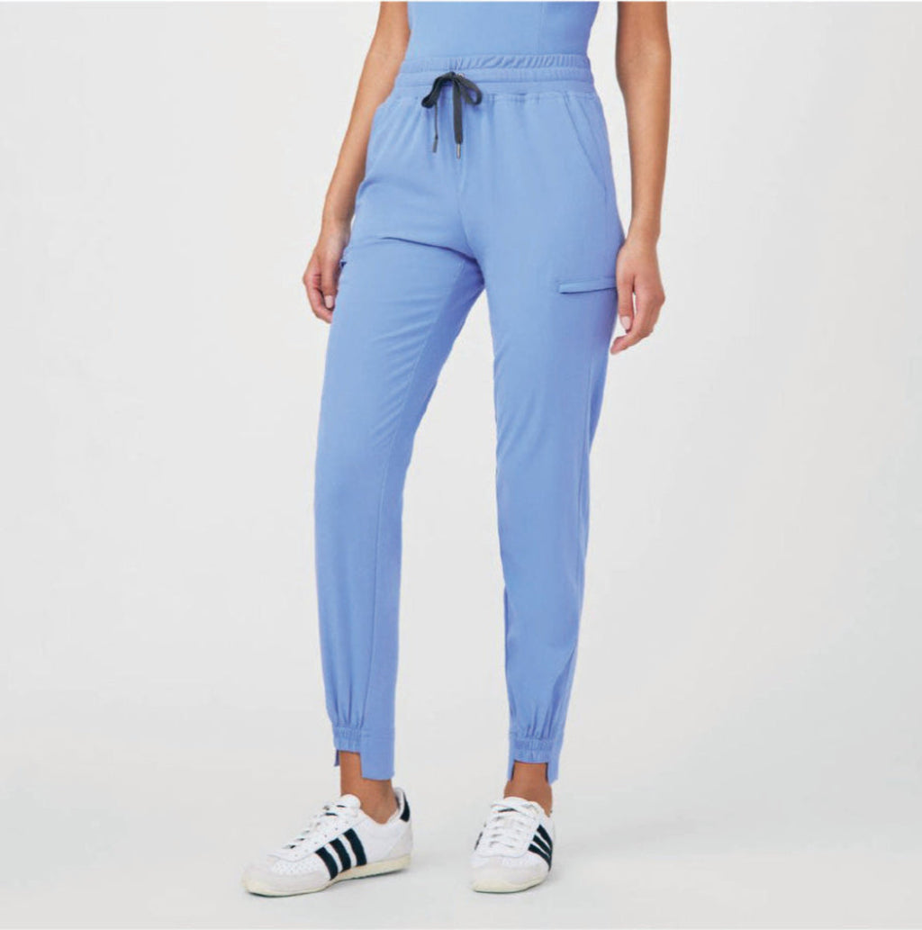 White Cross CRFT Women's Jogger Scrub Pants Petite Ceil